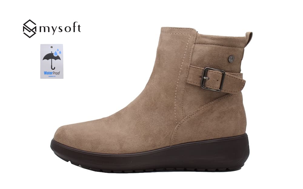 Botines para el agua color taupe Mysoft