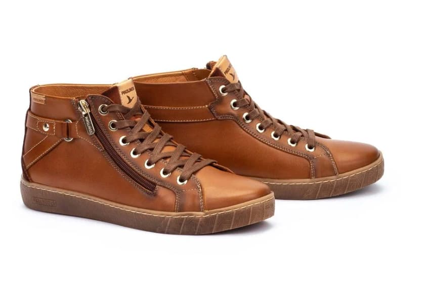 Botines planos Pikolinos modelo Lanzarote 8868 brandy