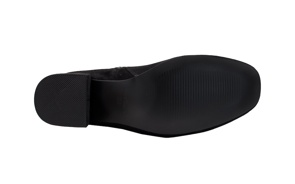 Botines negros de ante para vestir