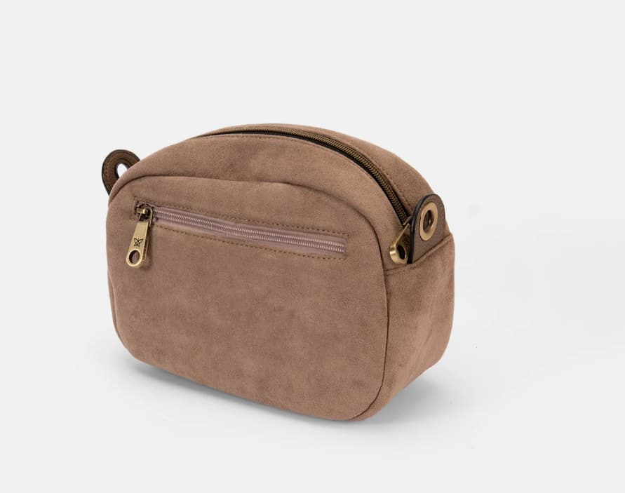 Bolso bandolera color taupe Pepe Moll