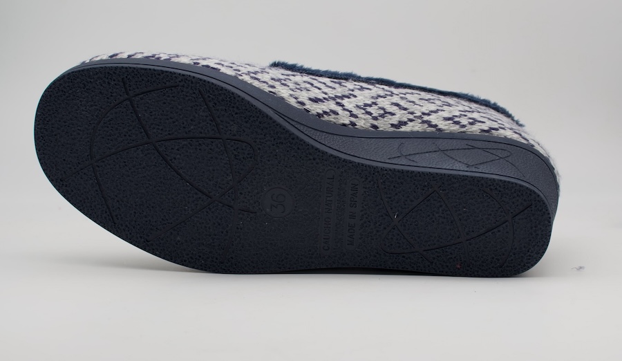 Zapatillas de casa cerradas con cuña