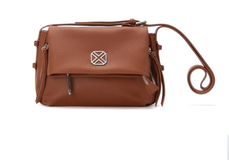 Bolso bandolera marrón