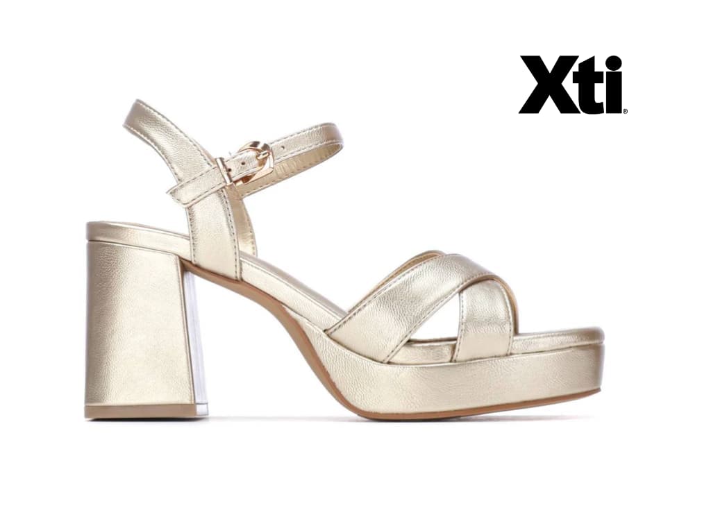 Zapatos de Invitada Perfecta: Sandalias Doradas Cómodas para Aguantar Toda la Boda