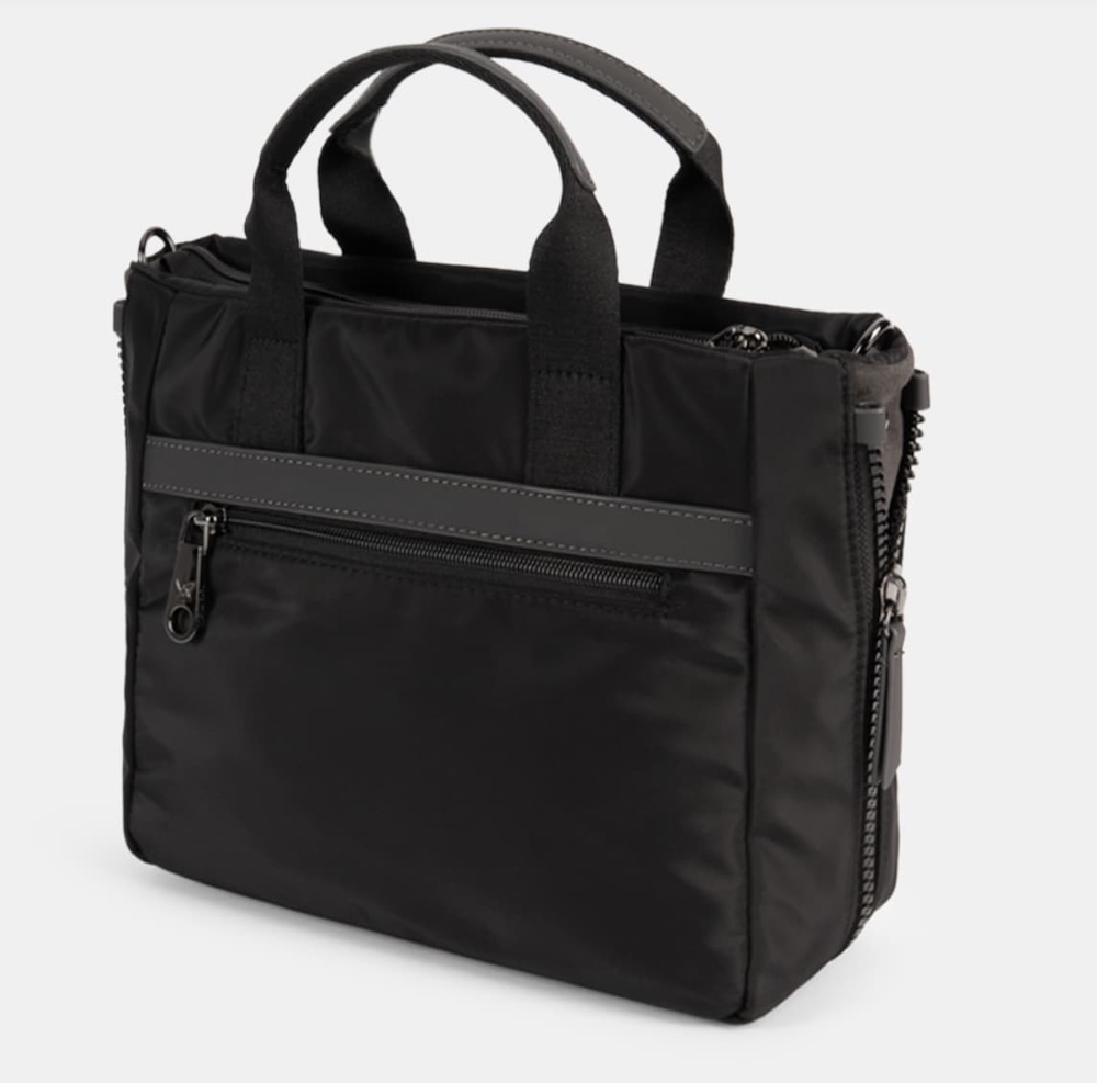 Bolso PEPE MOLL Negro Convertible - Bandolera y Mano Nylon Casual