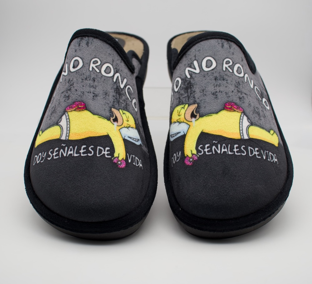 Zapatillas de Casa Salvi Confort "Yo no ronco" | Divertidas y Cálidas para Hombre