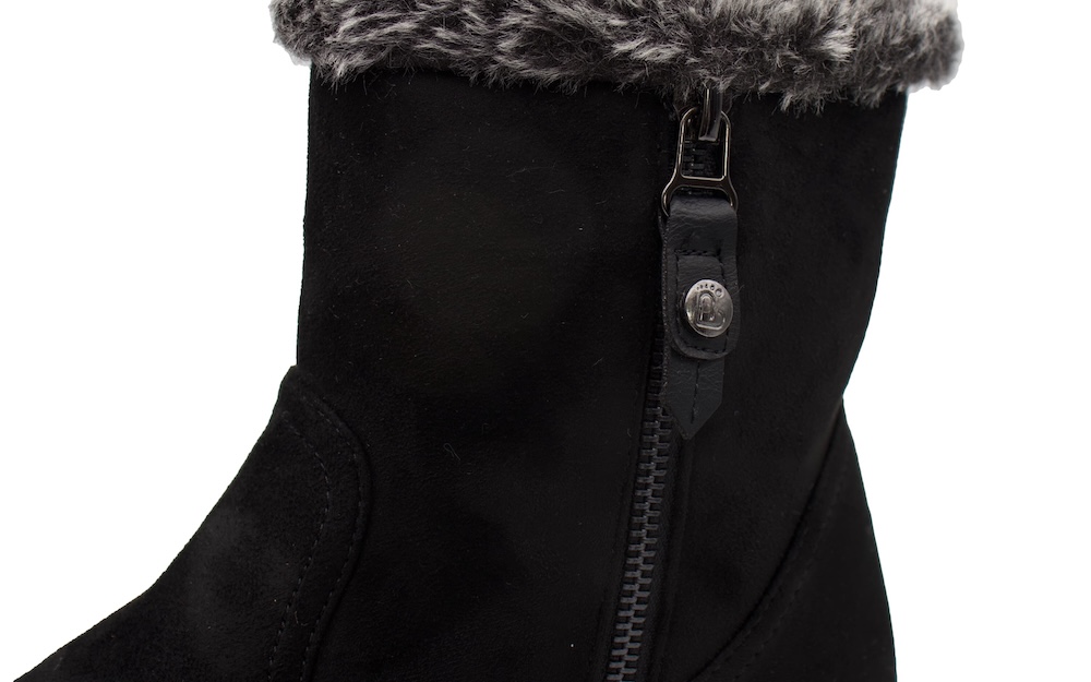 Botín Amarpies Negro Repelente al agua | Pelo Interior | Madrid