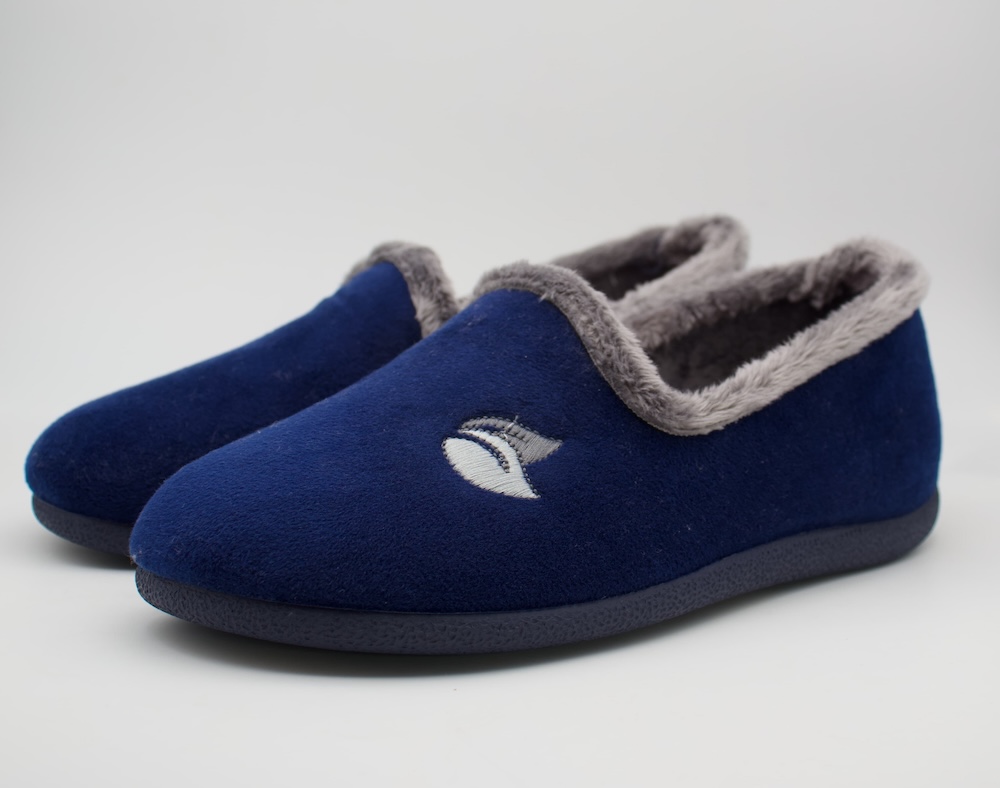 Zapatillas de casa cerradas con plantilla extra confort