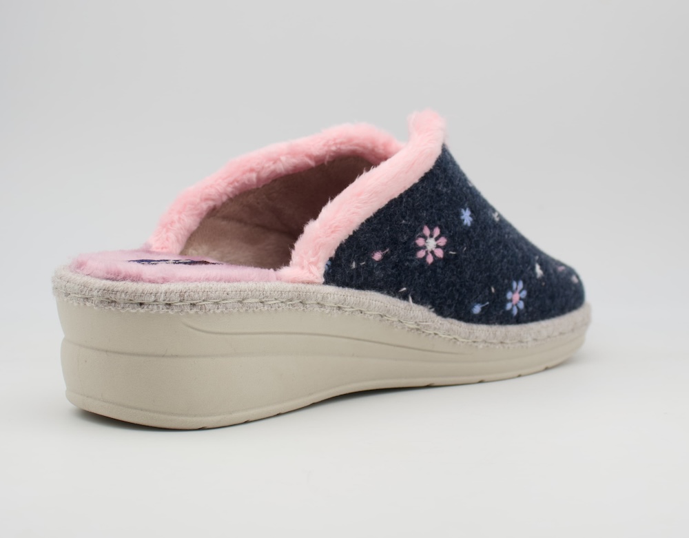 Zapatillas de plantilla acolchada con forro