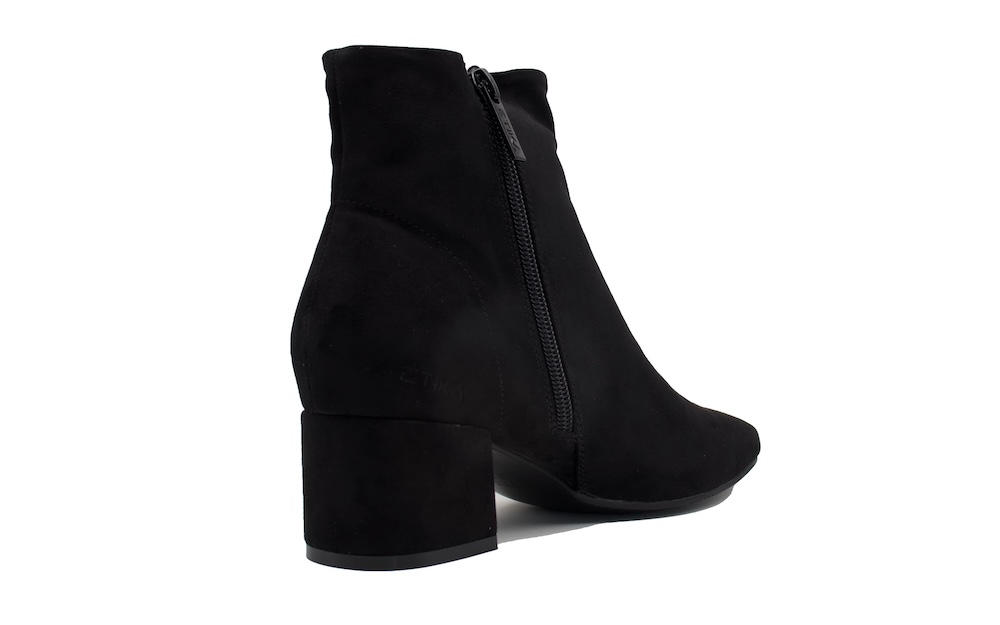 Botines negros de ante para vestir