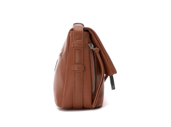 Bolso bandolera marrón