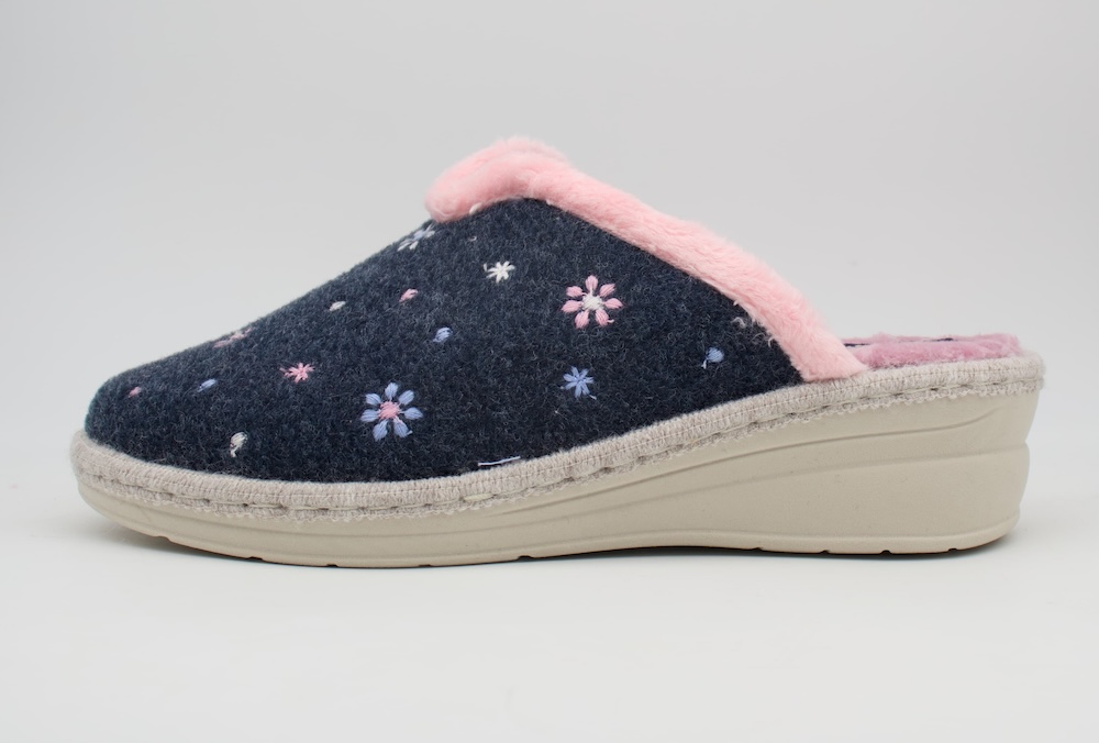 Zapatillas de plantilla acolchada con forro