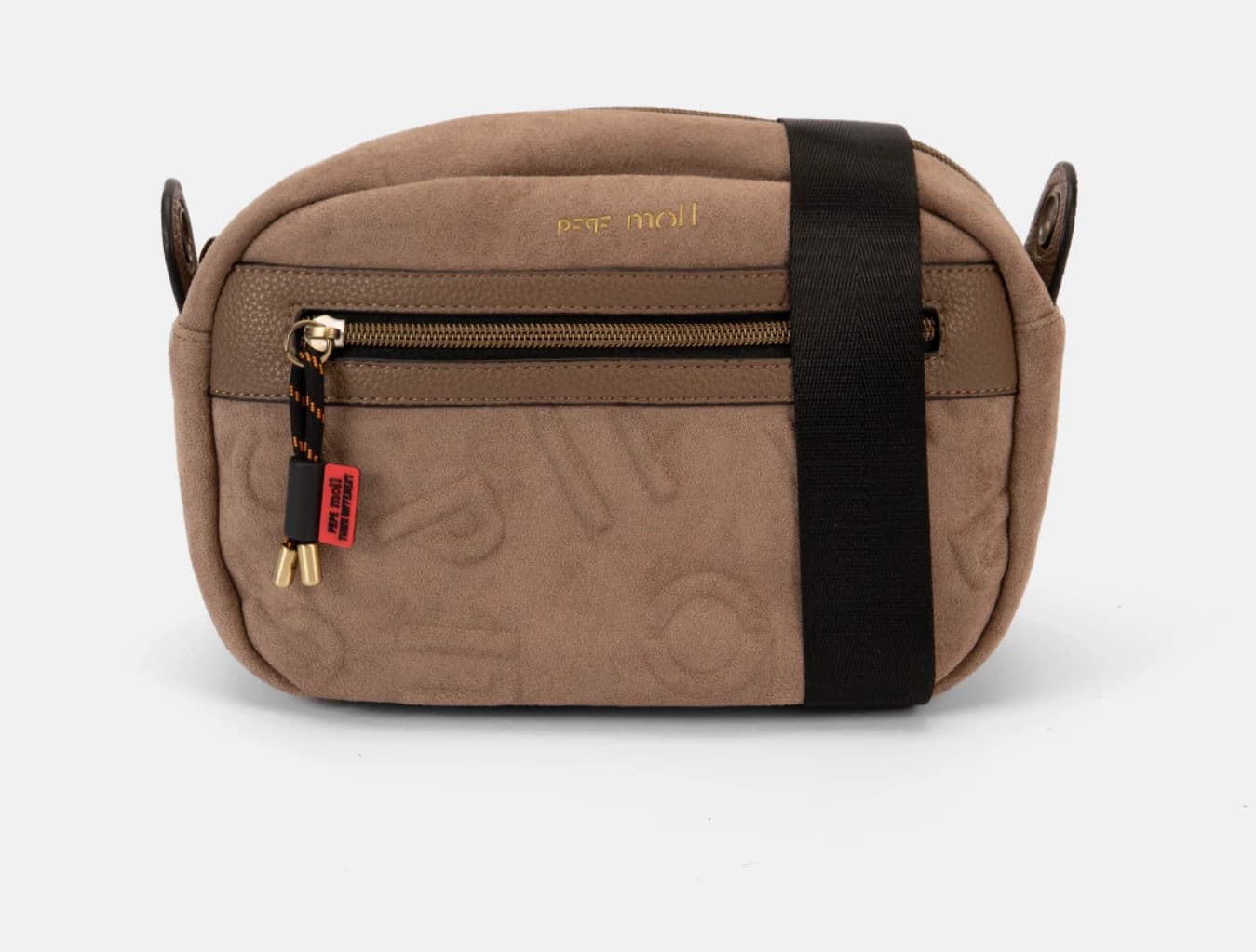 Bolso bandolera color taupe Pepe Moll