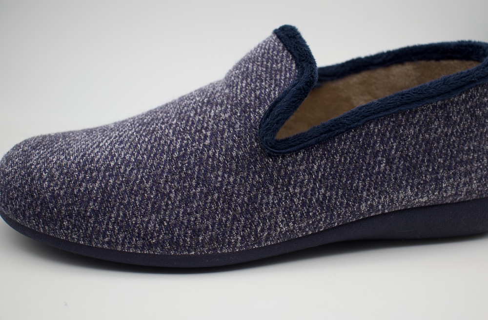 Zapatillas de Casa Cerradas para Hombre | Pantuflas de Invierno jaspeadas