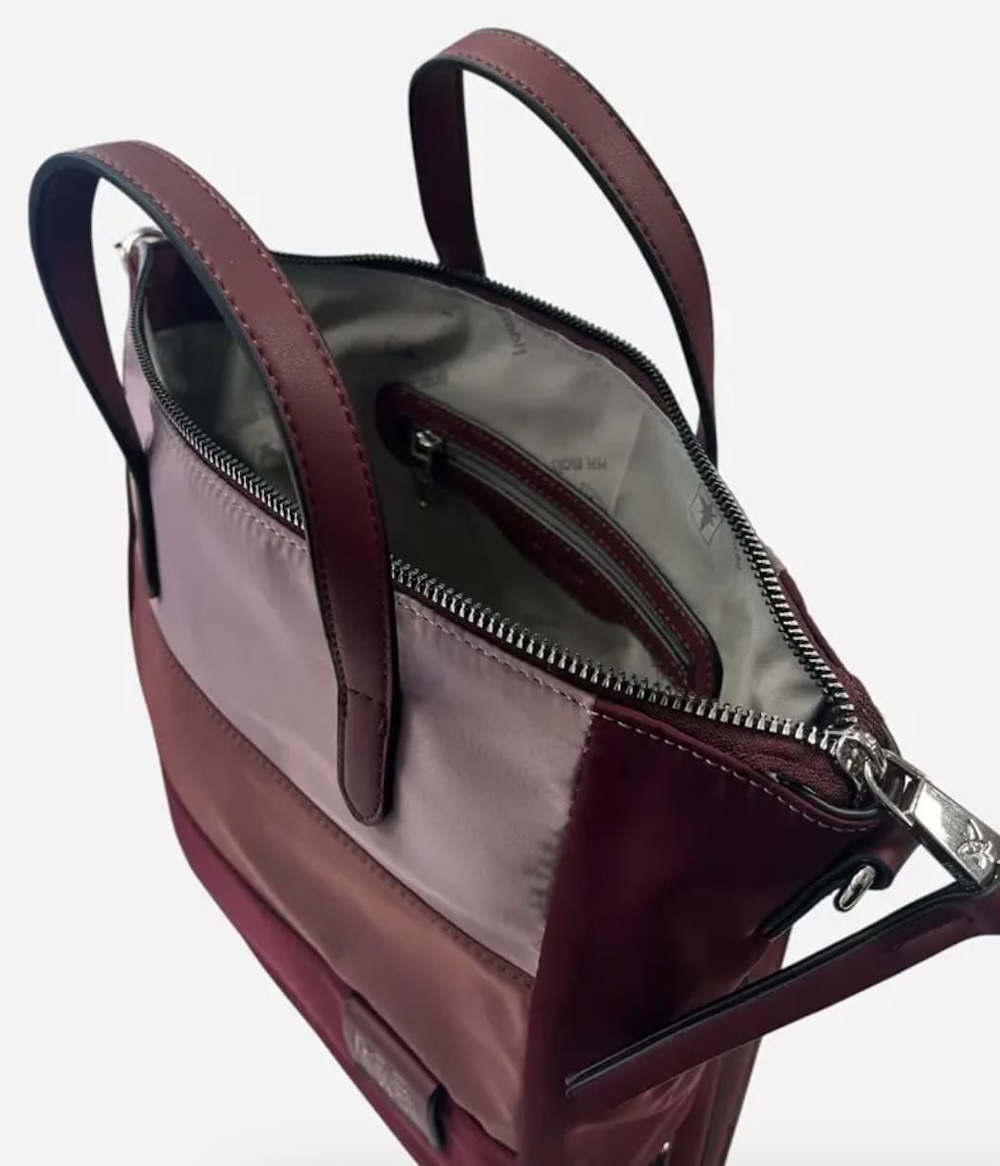 Bolso Mochila y Mano Pepe Moll I25-2372 | Nylon Técnico y Color Block