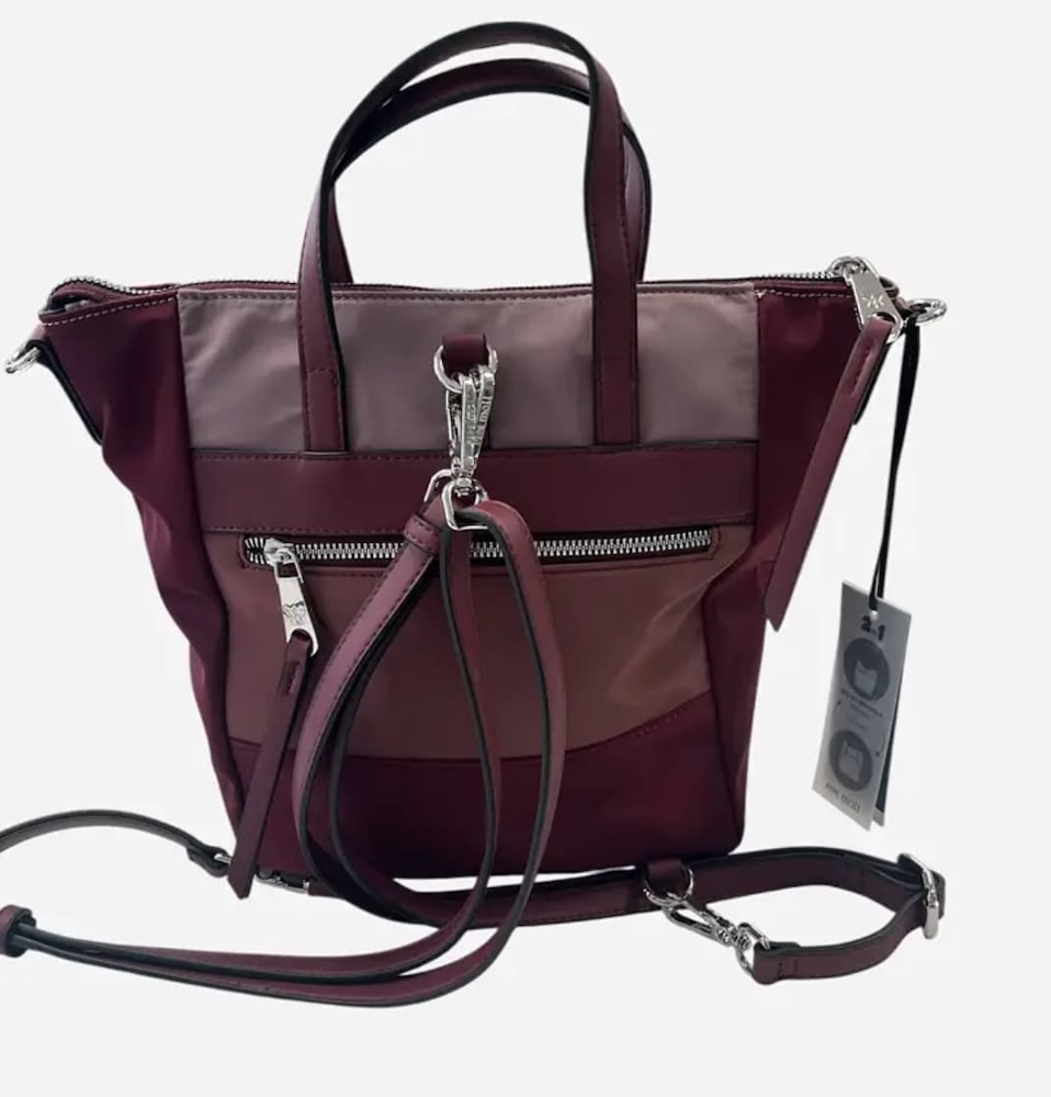 Bolso Mochila y Mano Pepe Moll I25-2372 | Nylon Técnico y Color Block