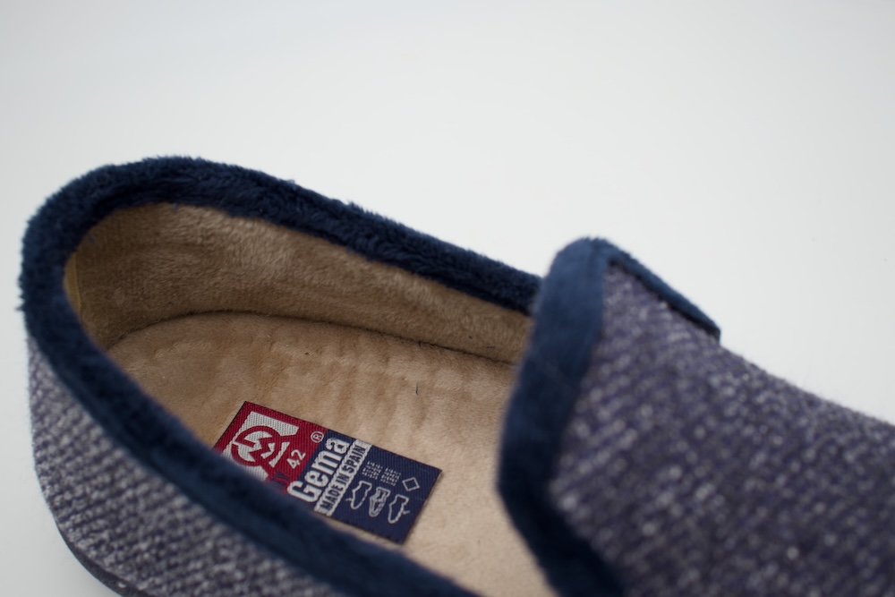 Zapatillas de Casa Cerradas para Hombre | Pantuflas de Invierno jaspeadas