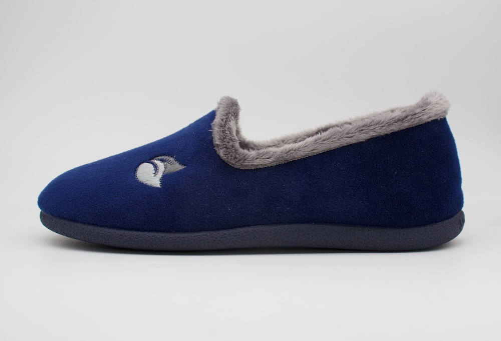 Zapatillas de casa cerradas con plantilla extra confort