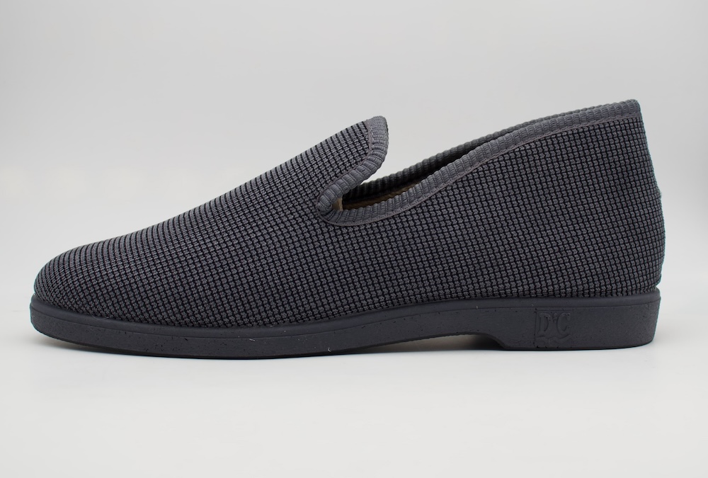 Zapatillas de Casa Doctor Cutillas para Hombre | Invierno y Rejilla Abrigada Gris