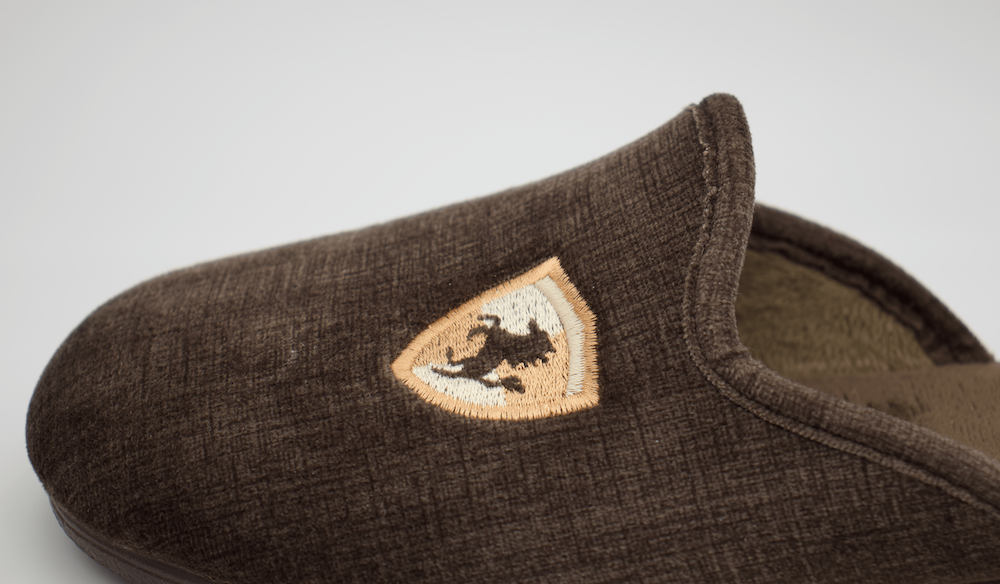 Zapatillas de Casa Hombre Marrón Chocolate | Pantuflas Clásicas con Suela Confort