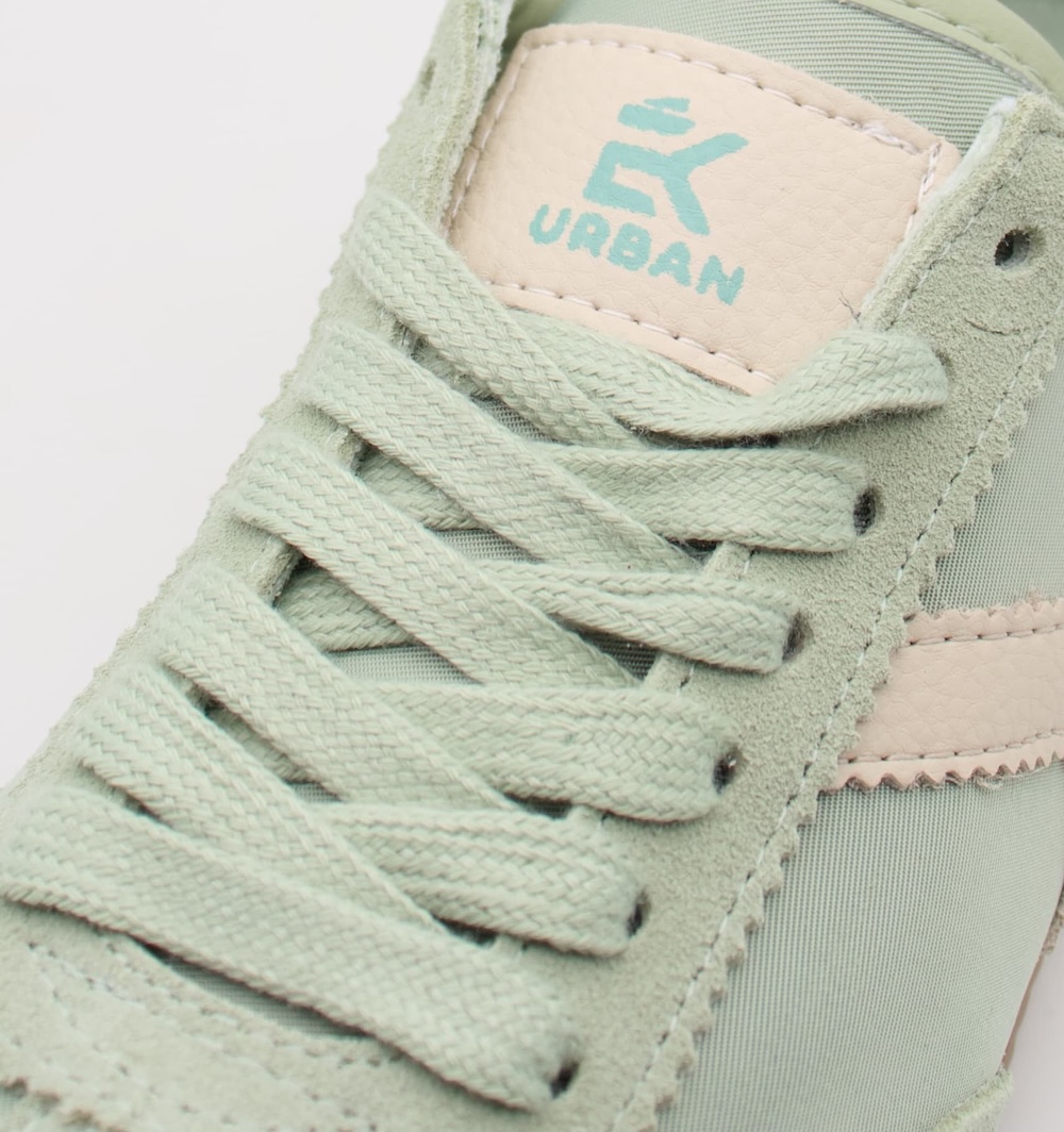 Zapatillas Urban Green Mint & Cream - Retro Running para Mujer