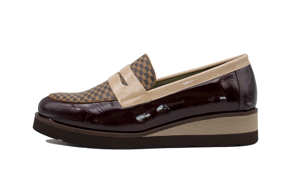 Mocasines originales de Nival Woman color marrón chocolate