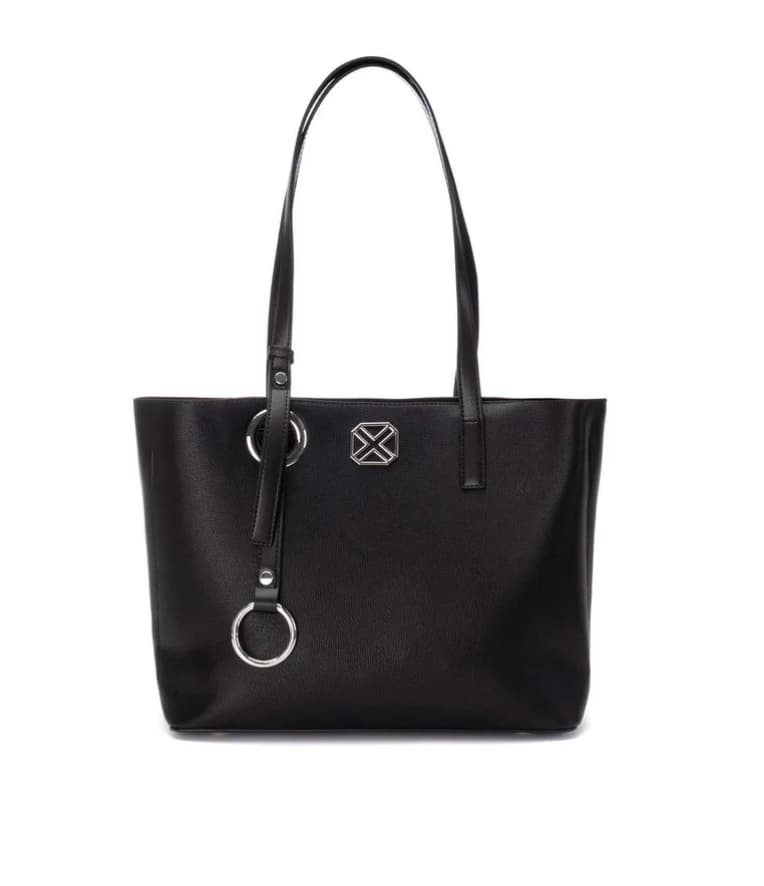 Bolso Tote Negro Elegante Xti - Versatilidad y Estilo Diario
