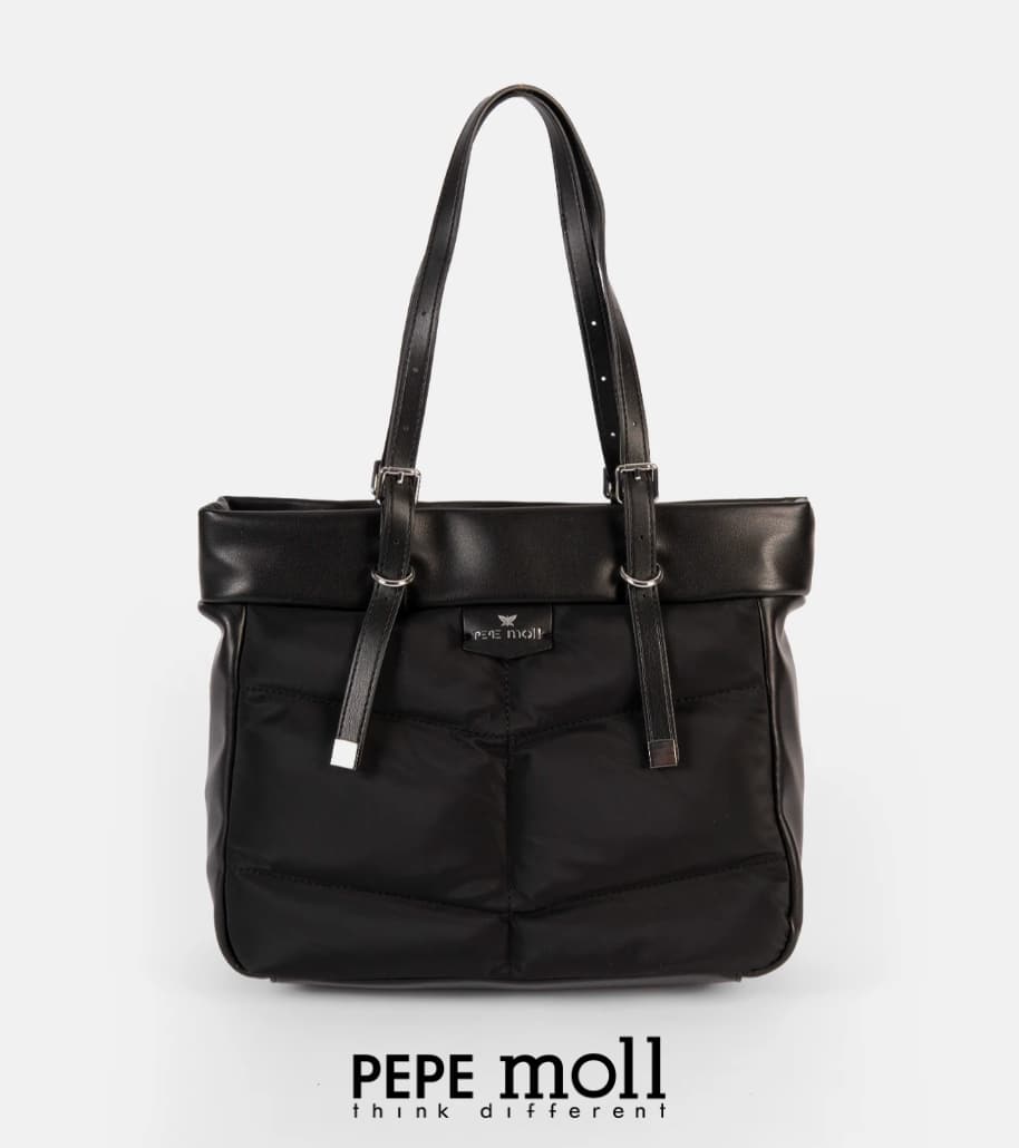 🖤 Bolso de Hombro Acolchado Pepe Moll 252100 - Elegancia y Comodidad