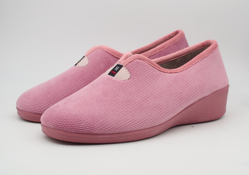 Zapatillas de casa cerradas para mujer de piso anatómico