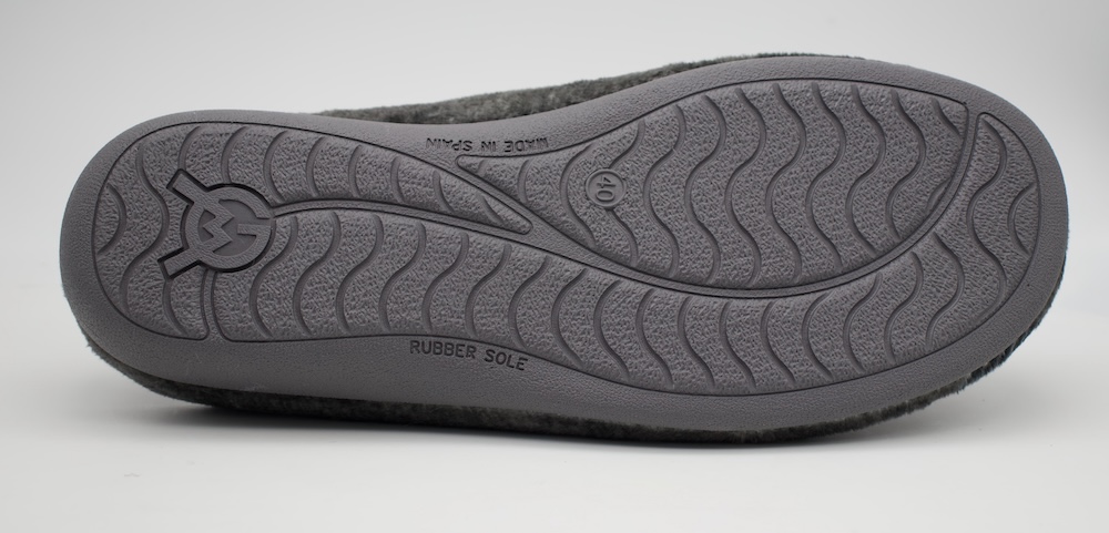 Zapatillas de Casa Gema García para Hombre | Gris Marengo con Bordado Polo y Suela Confort