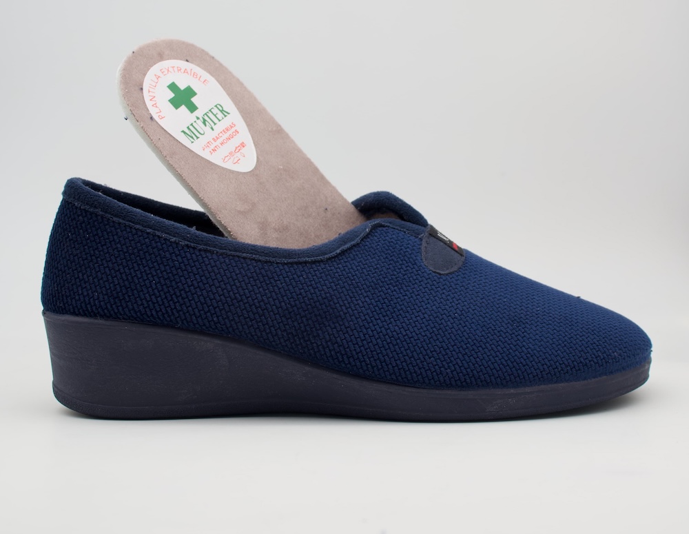 Zapatillas de casa con la plantilla anti bacteriana