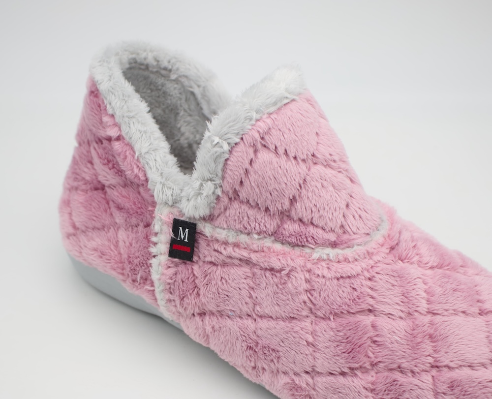 Botas de estar en casa color rosa