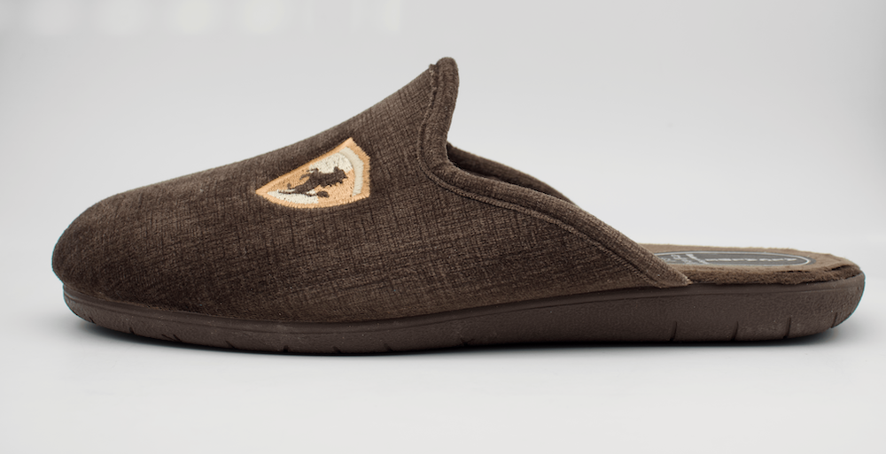 Zapatillas de Casa Hombre Marrón Chocolate | Pantuflas Clásicas con Suela Confort