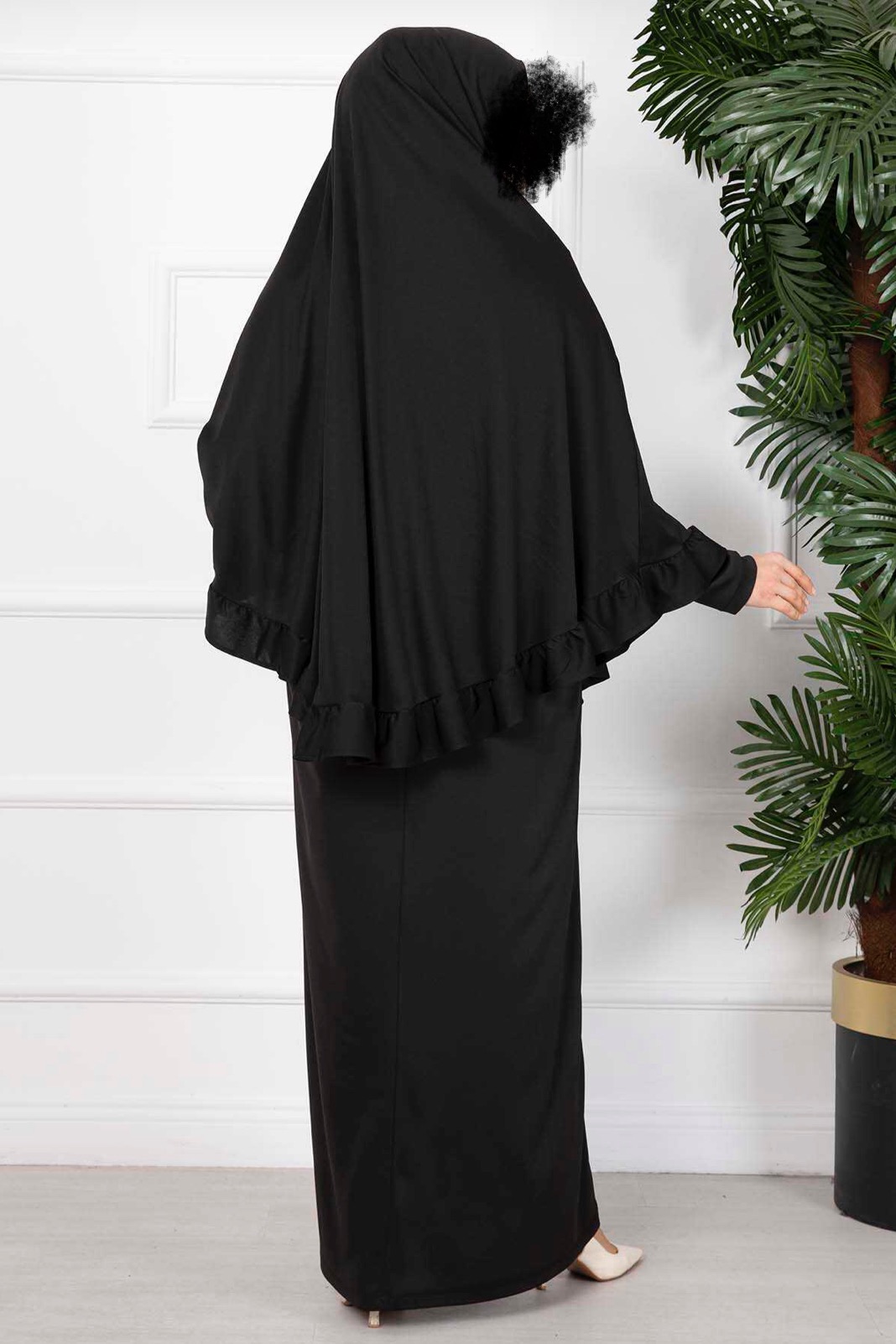 Ensemble de prière Hafsa noir
