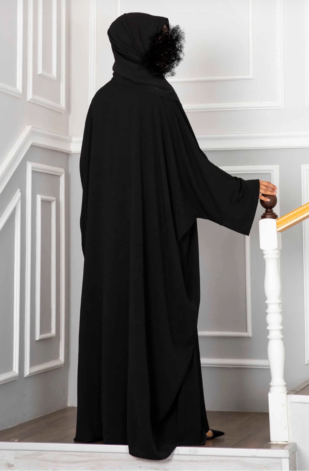 Abaya/kimono Zeina noir