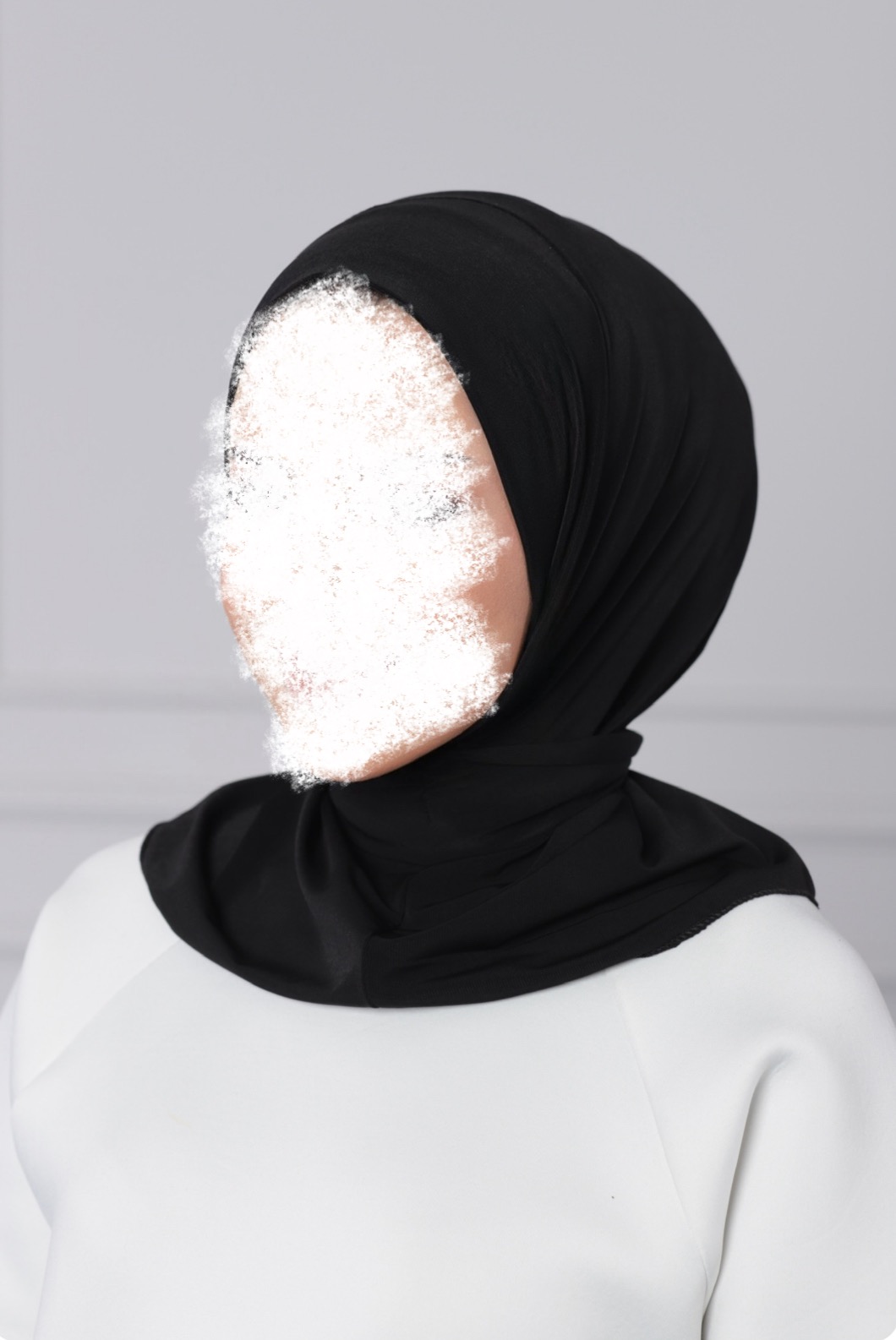 Hijab de sport noir