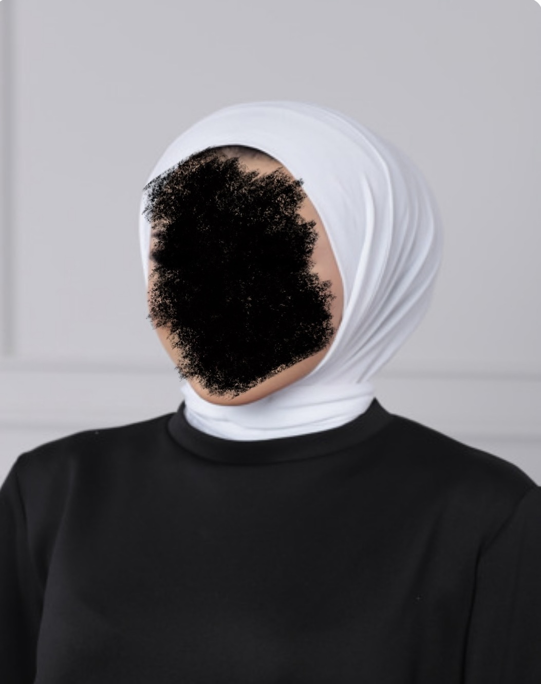 Hijab de sport blanc