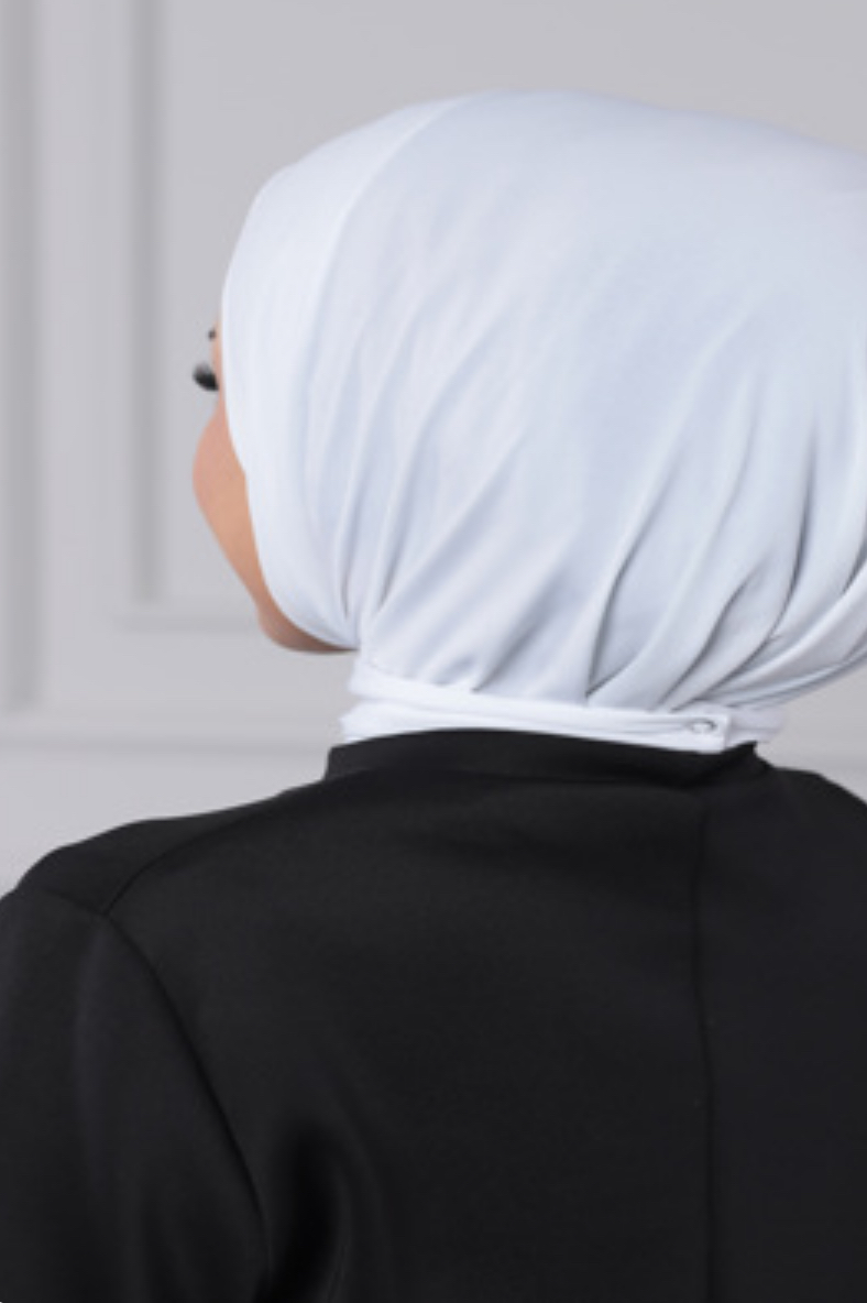 Hijab de sport blanc