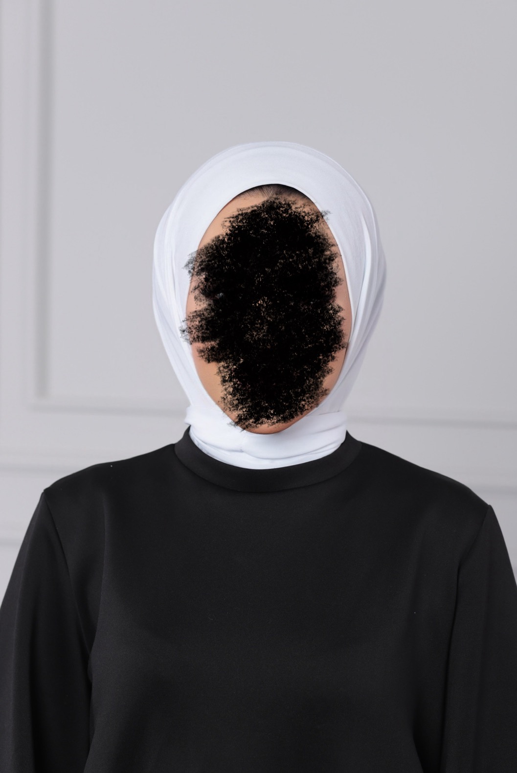 Hijab de sport blanc