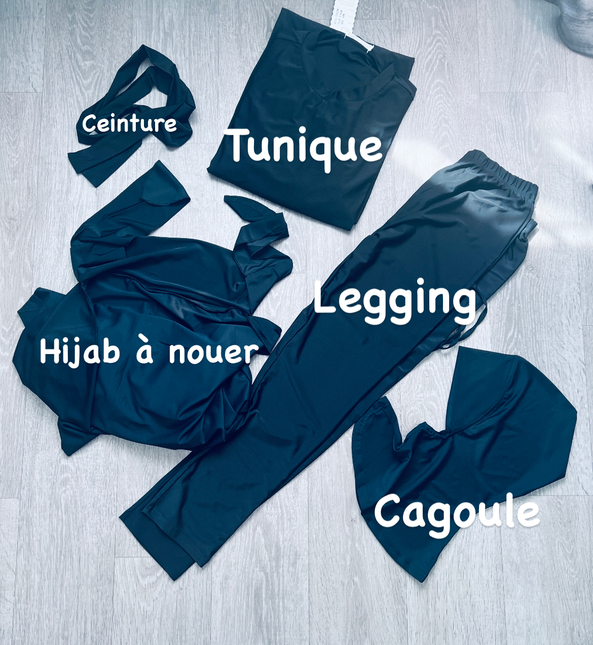 Burkini 💦 Zineb 4 pieces kaki 