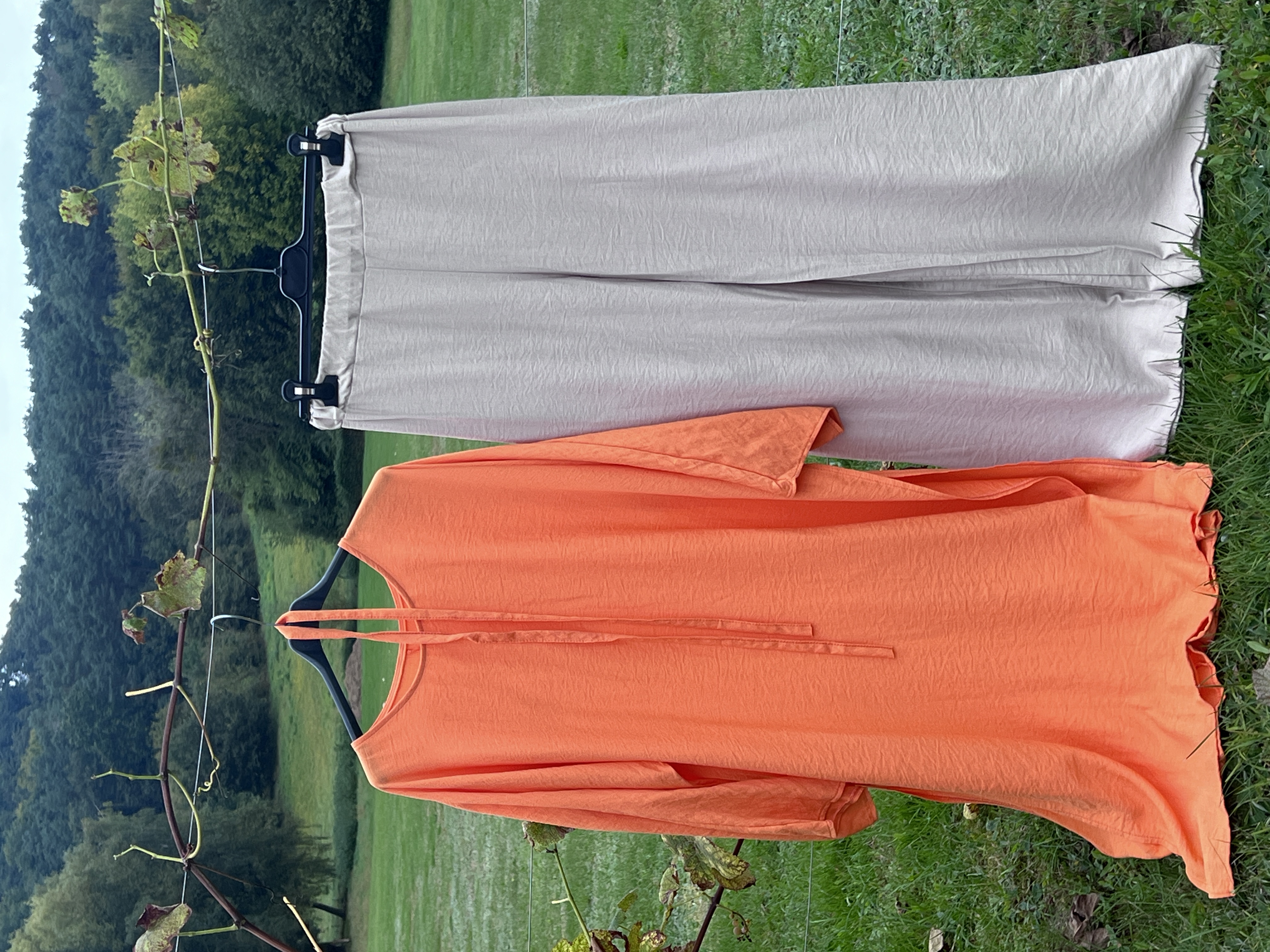 Ensemble Salima orange 