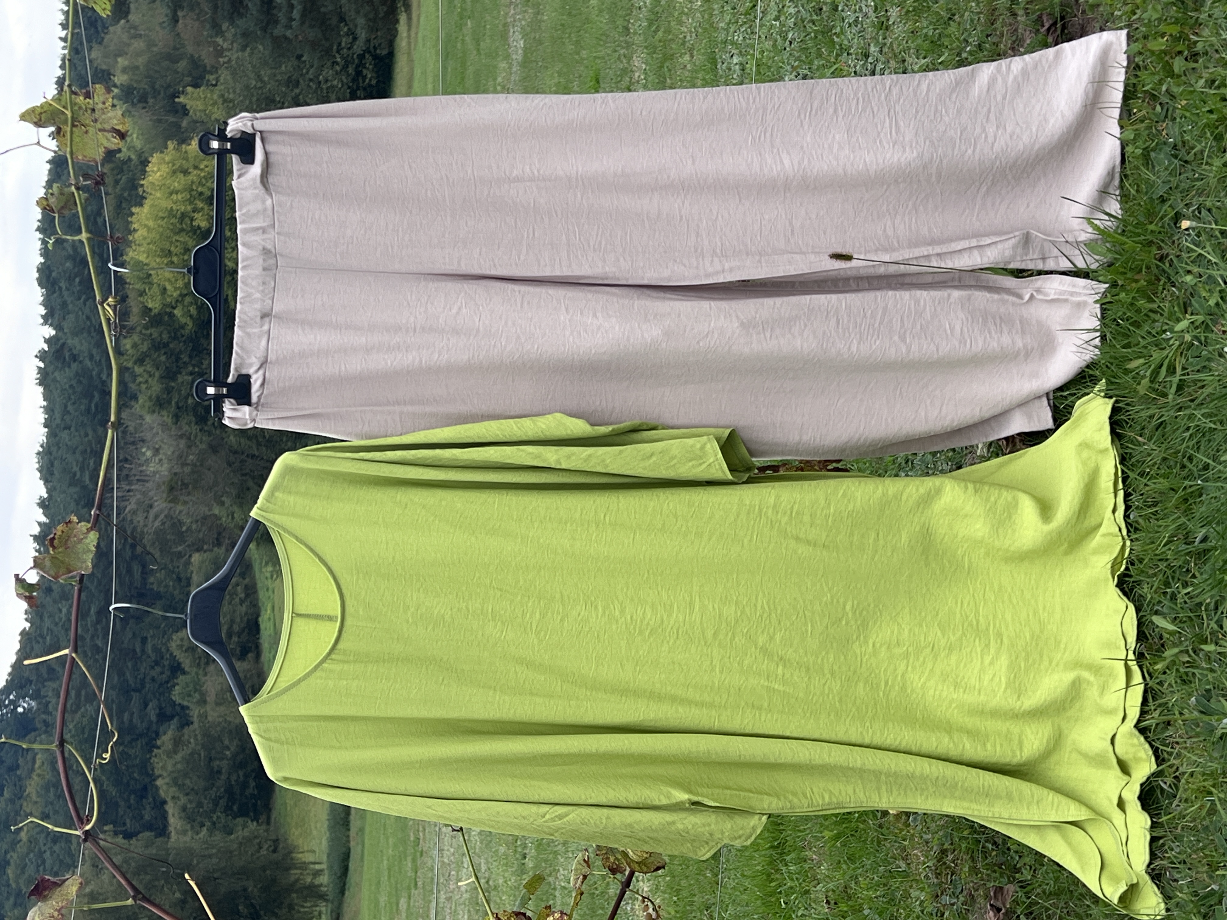 Ensemble Salima vert pomme