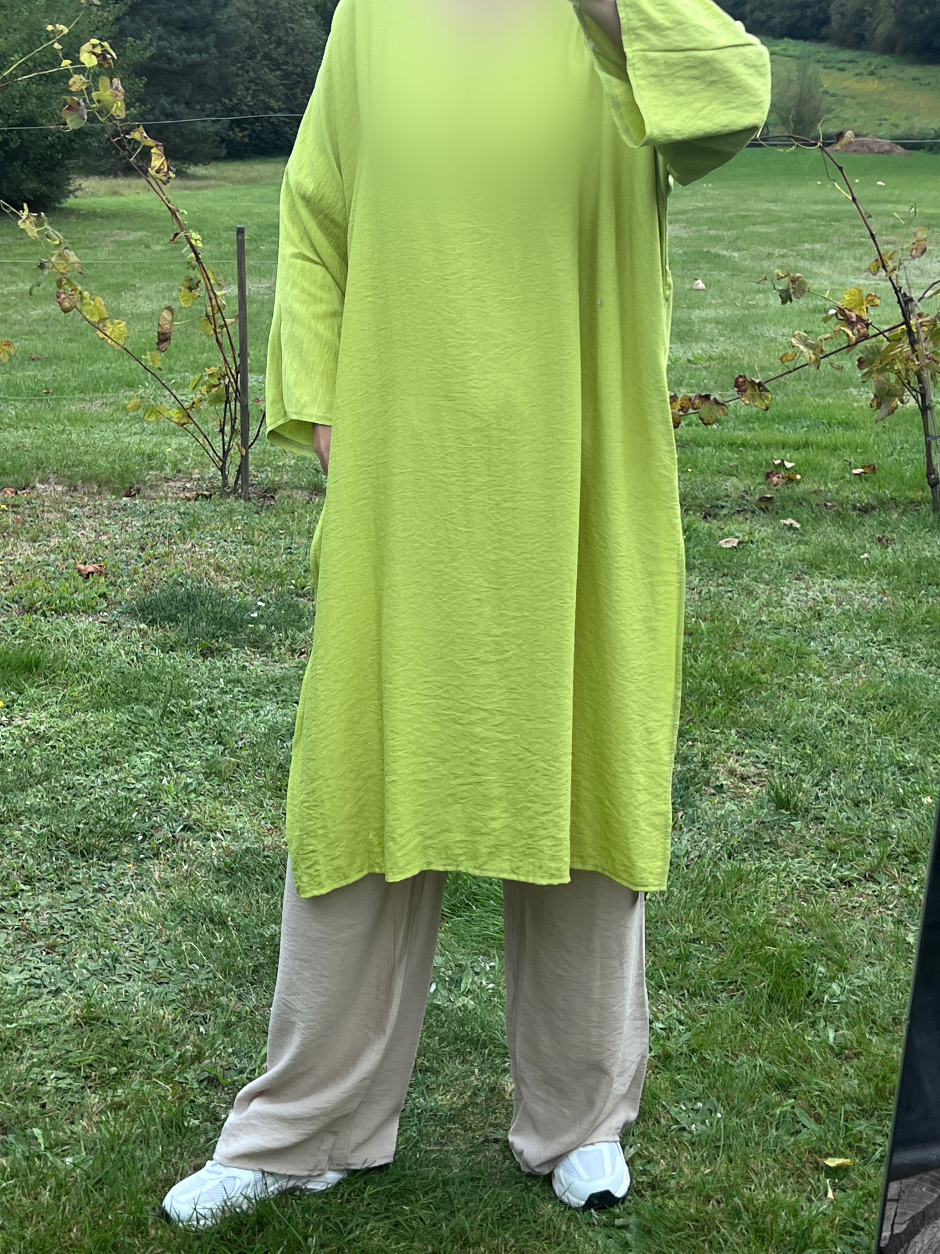 Ensemble Salima vert pomme