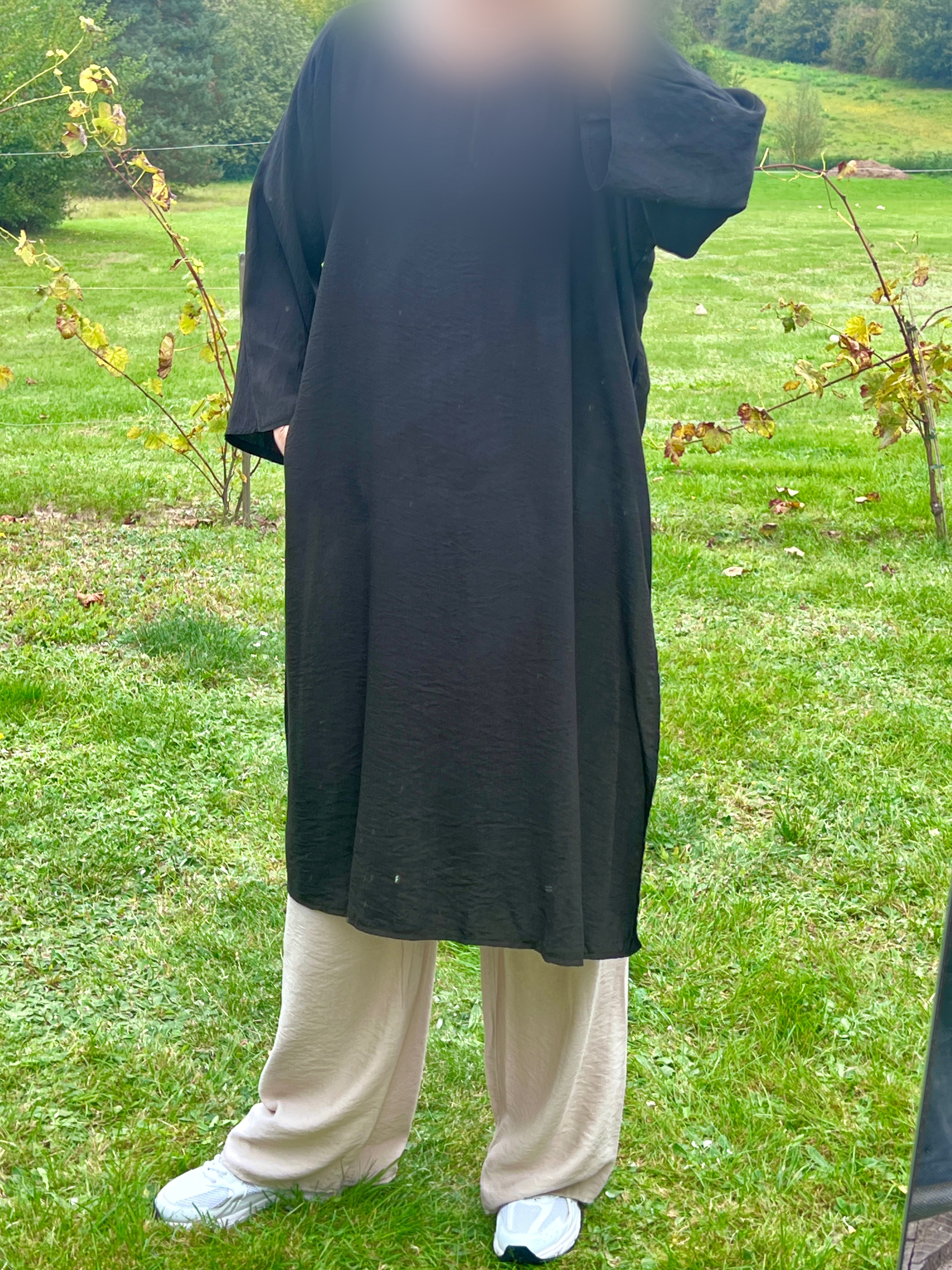 Ensemble Salima noir/beige