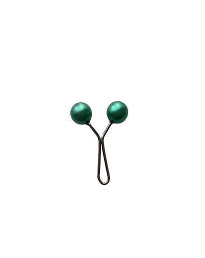 Attache hijab vert sapin