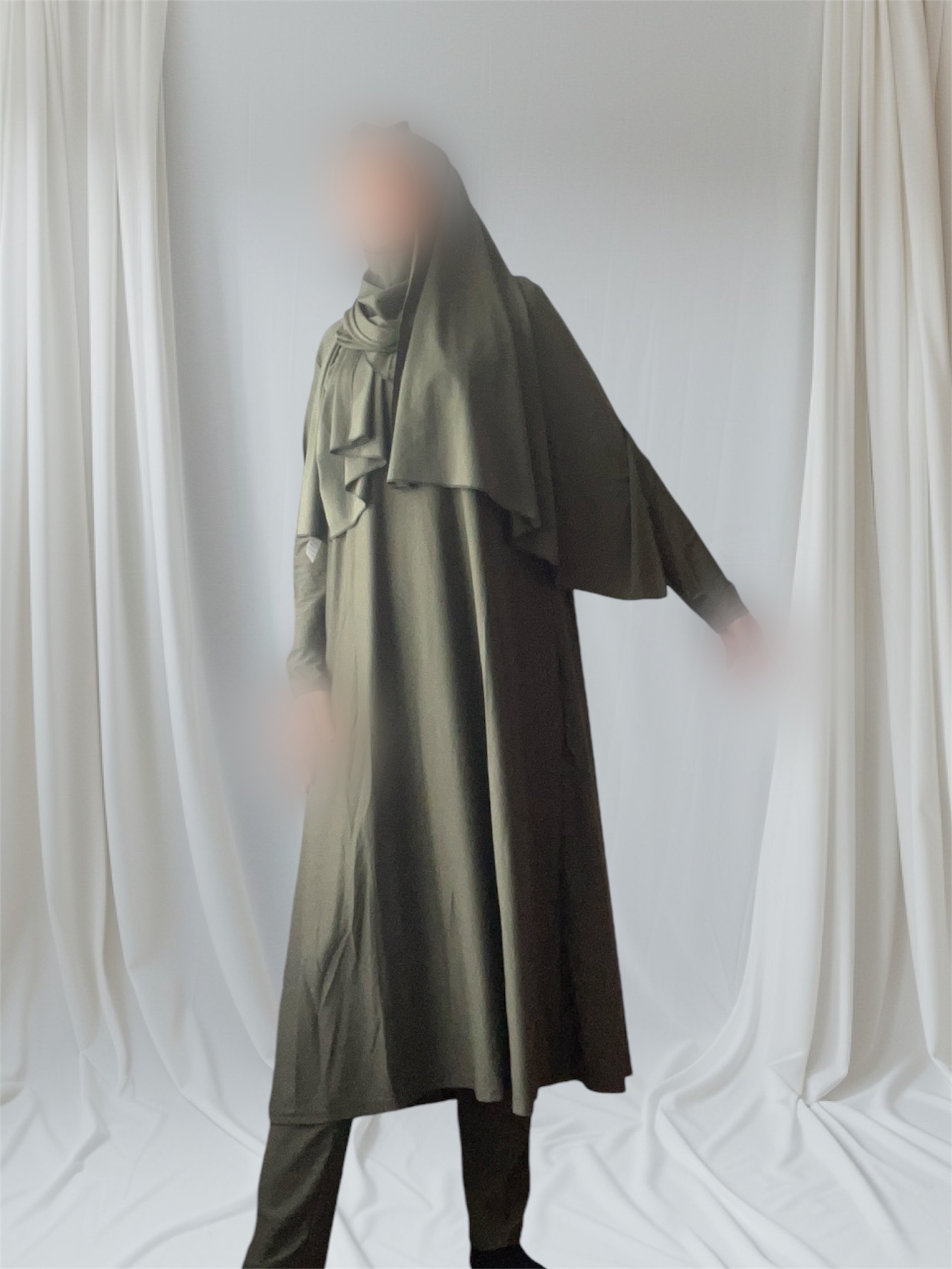 Burkini 💦 Zineb 4 pieces kaki