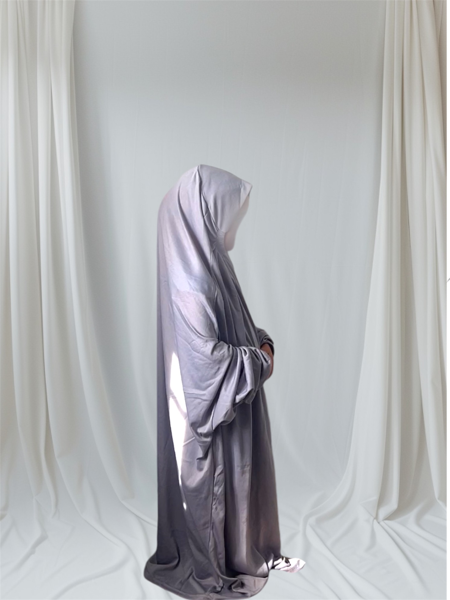 Abaya Lina gris 