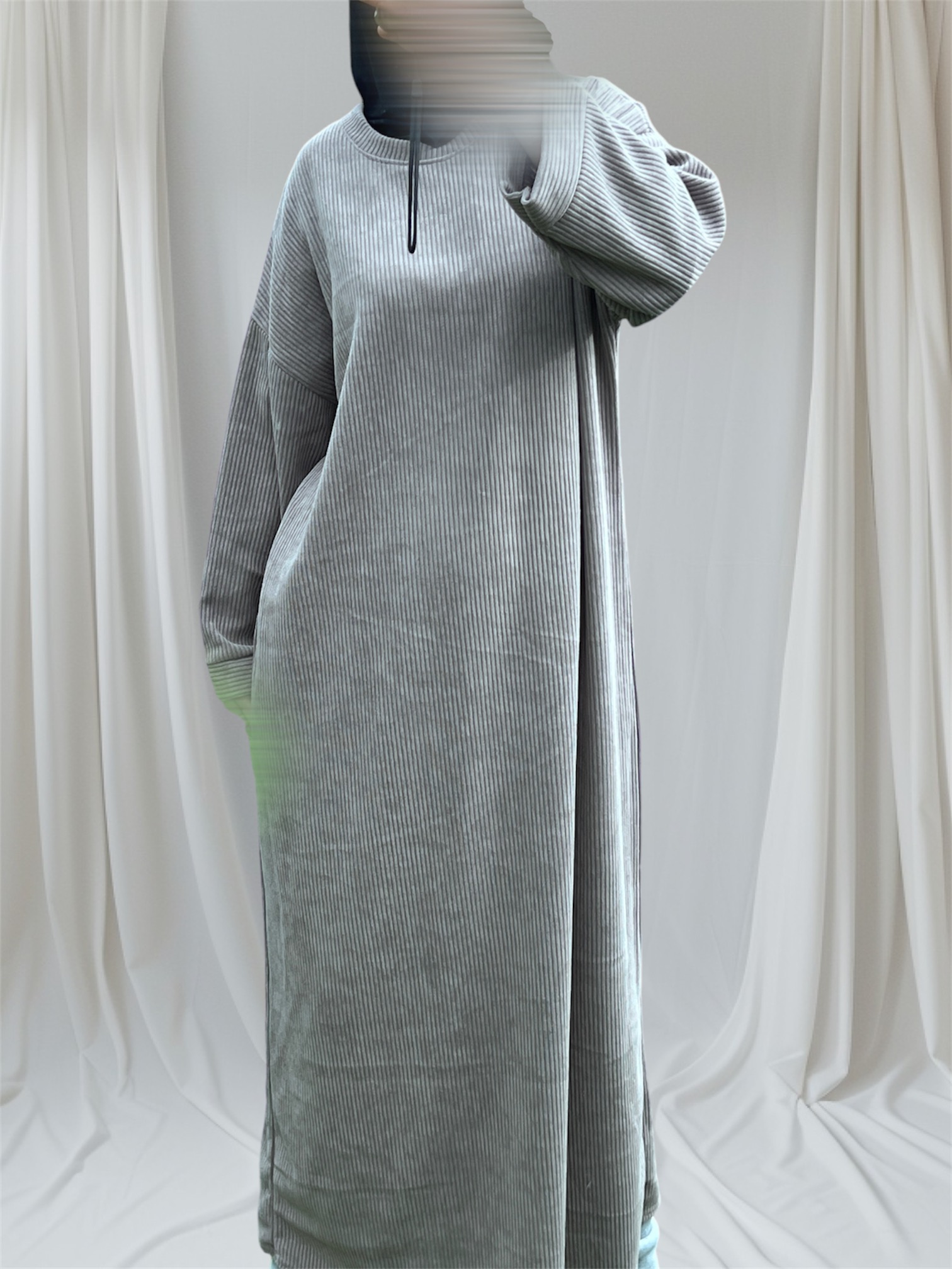 Abaya KHERA taupe