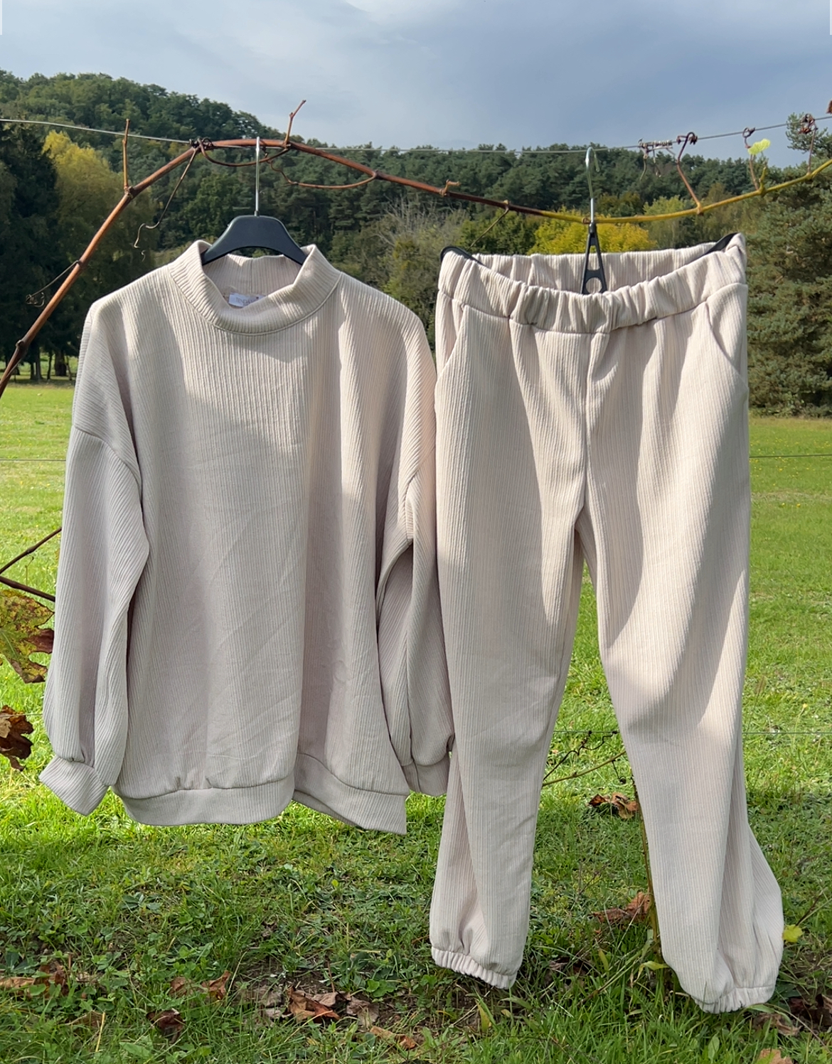 Ensemble de sport NIA beige 🍂