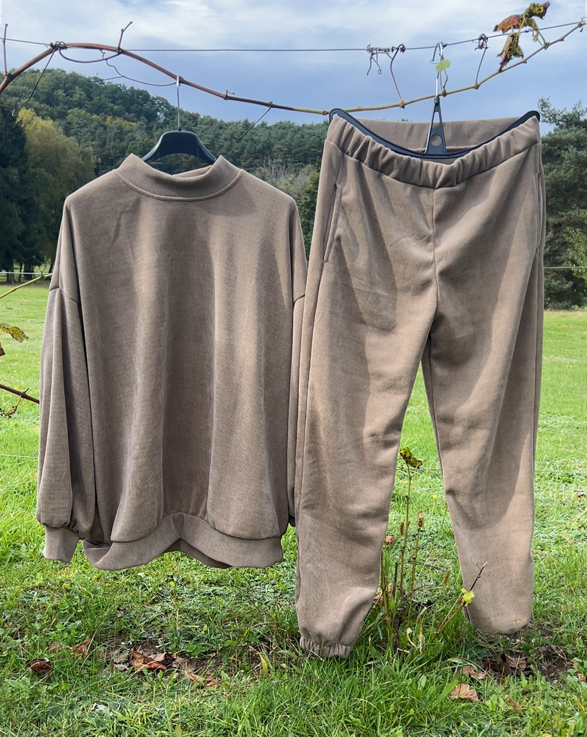 Ensemble de sport NIA taupe 🍂