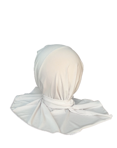Hijab de sport beige 